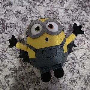 Ty Yellow and Gray Minion Stuffed Toy
